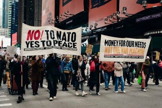 EEUU protesta ante la Casa Blanca el 18-19 de marzo, en el 20 aniversario de la invasión de Irak