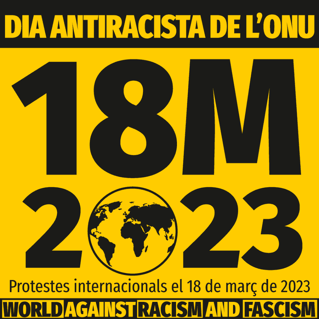 Protesta internacional por un mundo contra el fascismo y el racismo: 18 de marzo de 2023
