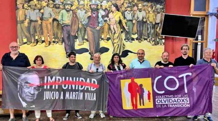 Querellantes del comité de Olvidados de la Transición