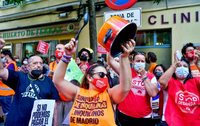 El sindicato de Inquilinas e inquilinos de Madrid organiza Brigadas de acción vecinal contra el rentismo y los abusos residenciales