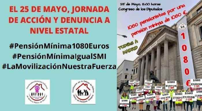 Cartel de la convocatoria del 25 mayo