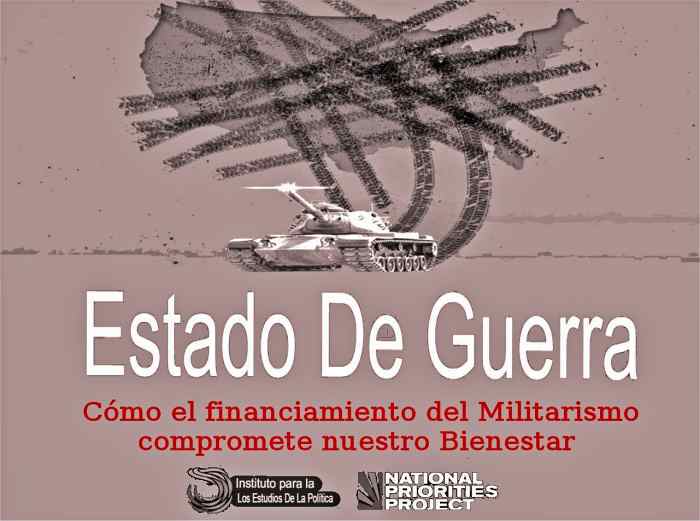 Montaje del Informe sobre Estado de Guerra en EEUU