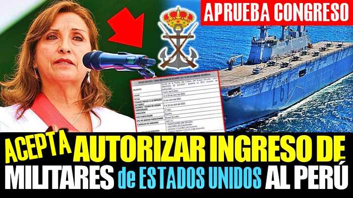 Rechazan en Perú el inmediato arribo de tropas estadounidenses