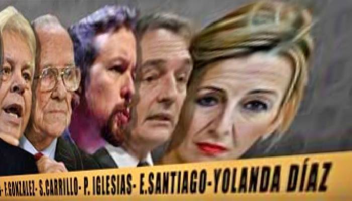 Dibujo de Canarias semanal sobre líderes socialdemocrátas