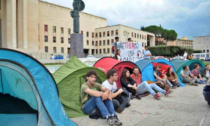 Movilizaciones universitarias por la vivienda y el derecho al estudio en Italia
