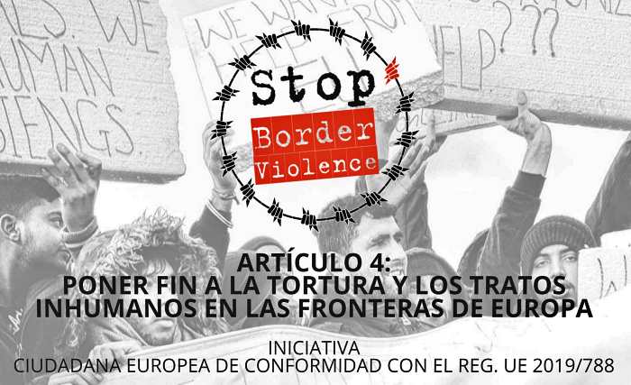 Campaña ¡Alto a la violencia fronteriza en la UE!