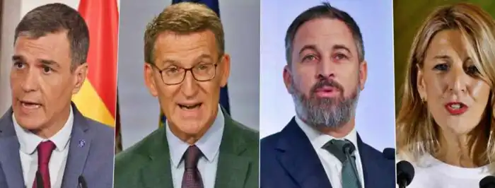 PP-PSOE-Vox-Sumar hacen campaña sin hablar de la guerra ni de los recortes pactados con la UE