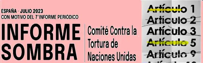 Portada del Informe Sombra sobre España