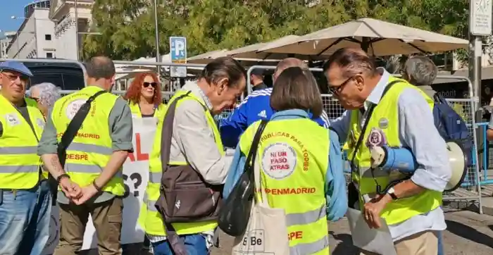Pensionistas de COESPE de Madrid