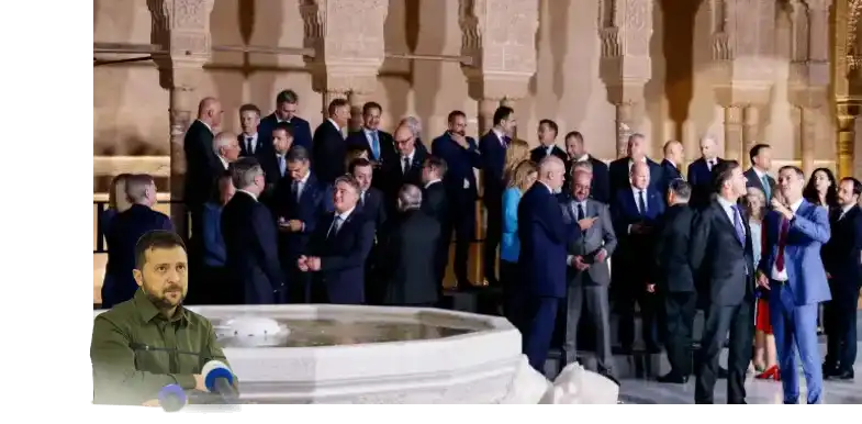 Visita a la Alhambra de mandatarios europeos y Zelensky en el punto de mira
