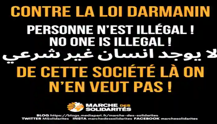 Movilización general en Francia contra la Ley de Inmigración