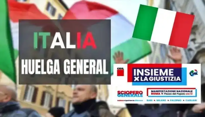 Sindicatos convocan huelga general contra los presupuestos de Meloni