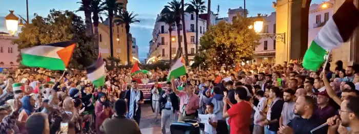 Juventud árabe: «mientras Palestina esté ocupada, ningún país es libre»