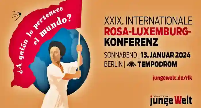 ¿De quién es el mundo? Conferencia internacional de Rosa Luxemburgo