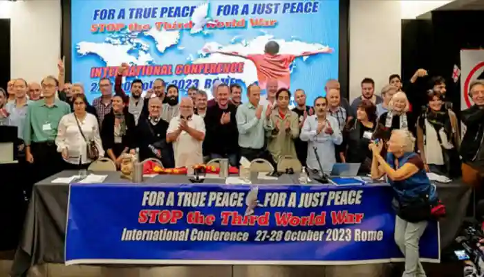 «Iniciativa de Paz contra la Tercera Guerra Mundial» llama a parar el genocidio en Palestina