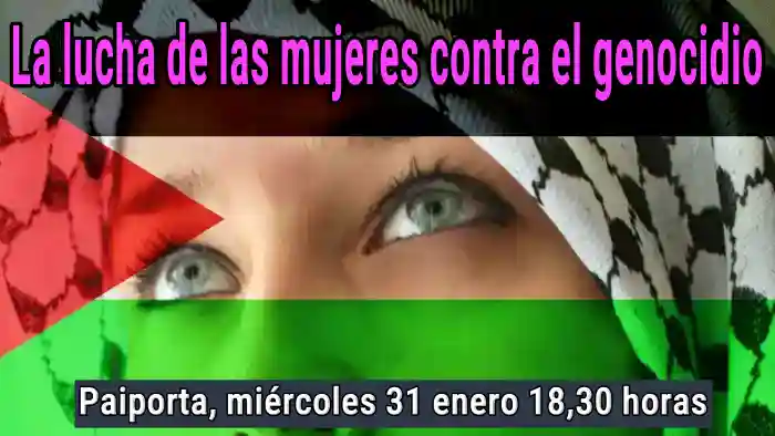 La lucha de las mujeres contra el genocidio, Cartel