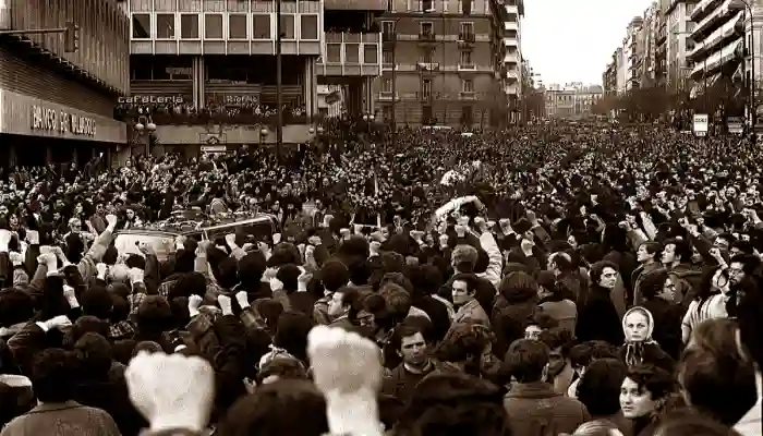 Manifestación por la Matanza de Atocha de 1977