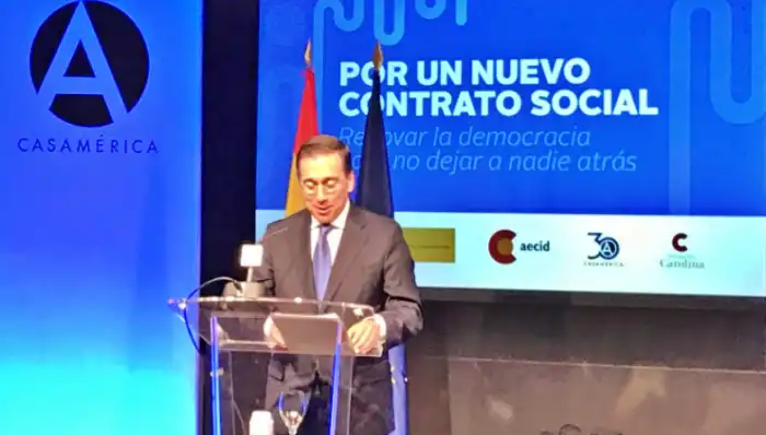 Foto de José Manuel Albares, ministro de Asuntos Exteriores. Miquel Carrillo (CC BY-SA)