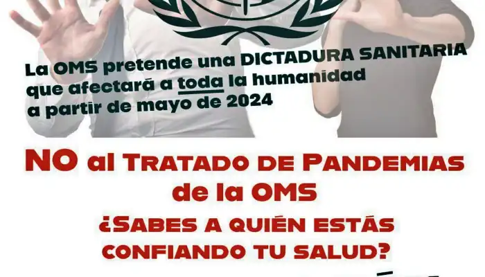 Imagen original del artículo sobre el nuevo Tratado de Pandemias de la OMS