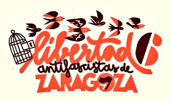 Recogida de firmas por el indulto de los 6 antifascistas de Zaragoza
