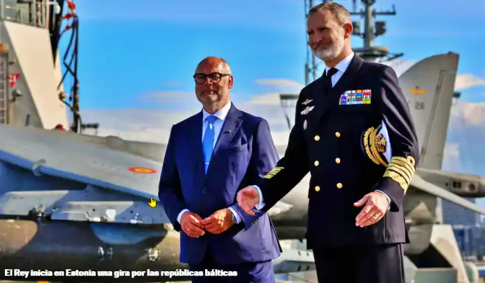 Felipe VI promete apoyo a las repúblicas bálticas ante la amenaza rusa: “Podéis contar con España”