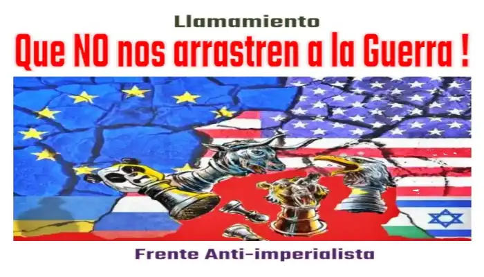 Campaña "Que no nos arrastren a la guerra"