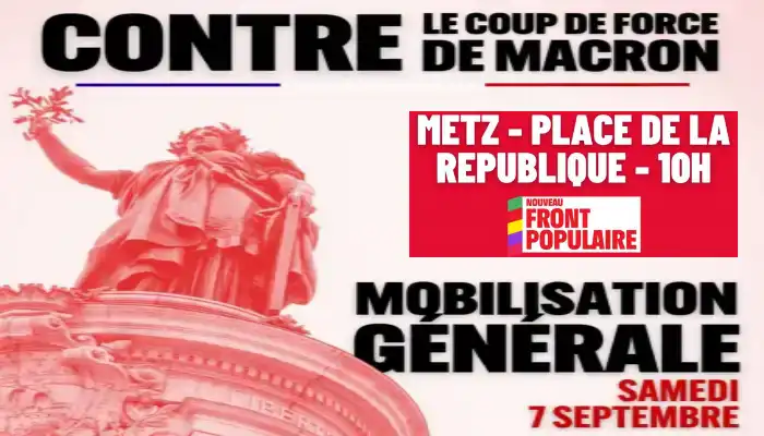 Cartel convocatoria del 7 de septiembre en París