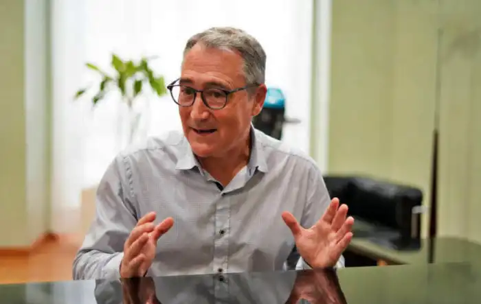 El síndic de Comptes, Vicent Cucarella, en una imagen de archivo. Foto: EDUARDO MANZANA