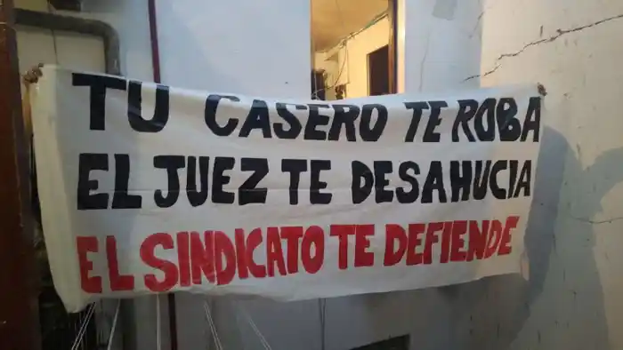 Huelga de alquileres contra el segundo fondo buitre más grande de España