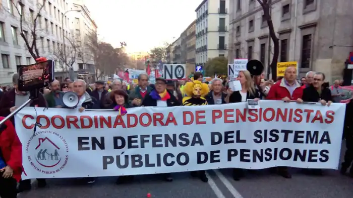 Movimiento de pensionistas anuncia un ‘otoño caliente’