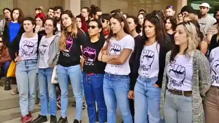 Condenan a prisión a 7 trabajadoras por participar en una huelga feminista