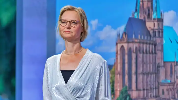 La presidenta de la BSW de Turingia, Katja Wolf [Photo by Steffen Prößdorf / CC BY-SA 4.0]