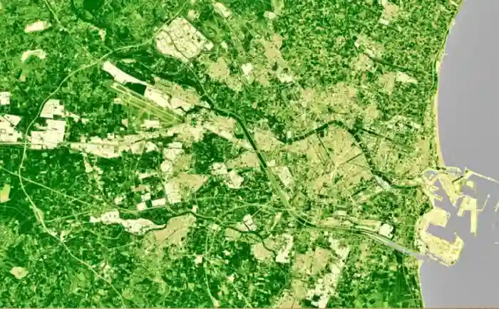 Mapa de la Horta Sud de València