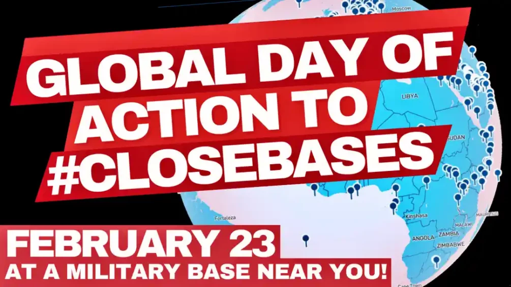 23 febrero: Día Mundial de Acción contra las bases de la OTAN.