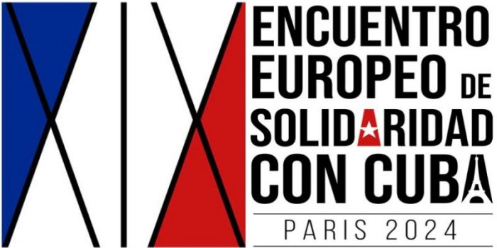 Logo del Encuentro Europeo de Solidaridad con Cuba