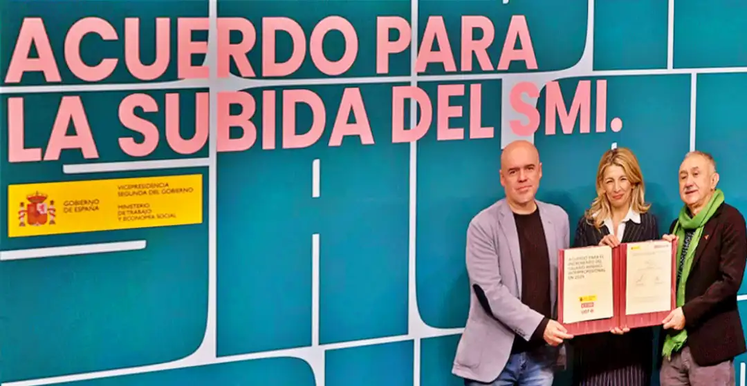 El Gobierno PSOE-Sumar propone una subida del Salario Mínimo (SMI) insuficiente y con una «mordida fiscal» que aún la reduce más.