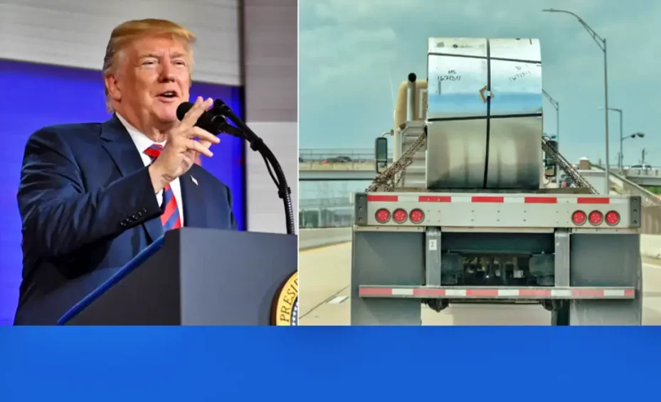 Trump intensifica la guerra comercial con aranceles del 25% sobre el acero y el aluminio, y Canadá será el país más afectado.