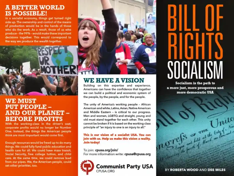 Carta de Derechos del Socialismo. PC USA.