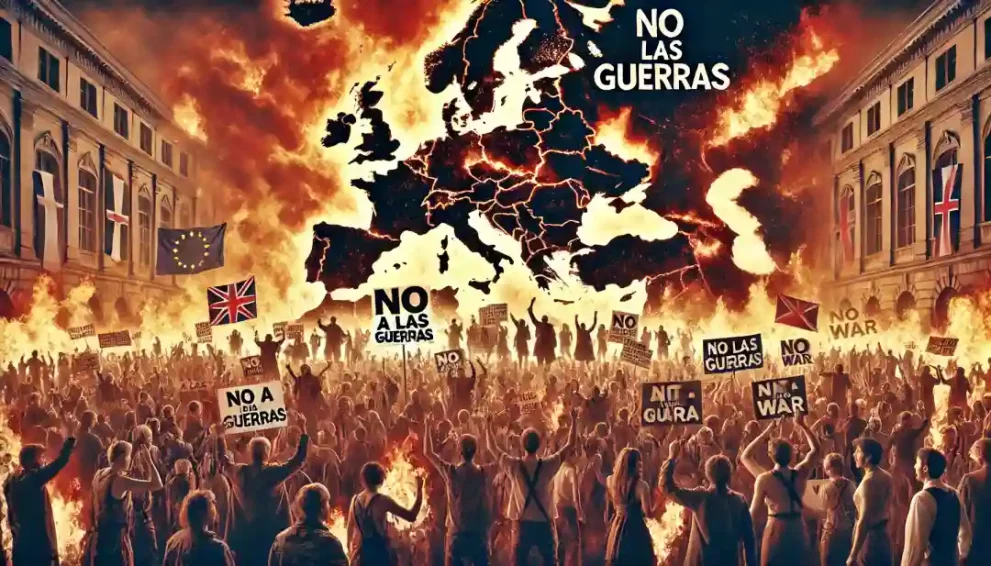 COESPE: “Malditas sean todas las guerras y malditos los que las provocan. NO a las guerras”.