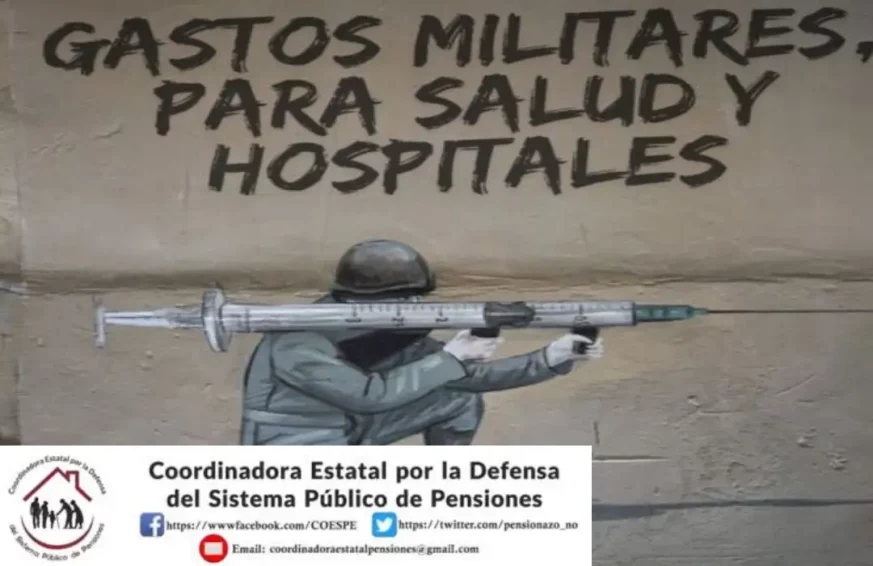 COESPE denuncia el Impacto del Aumento del Gasto Militar.