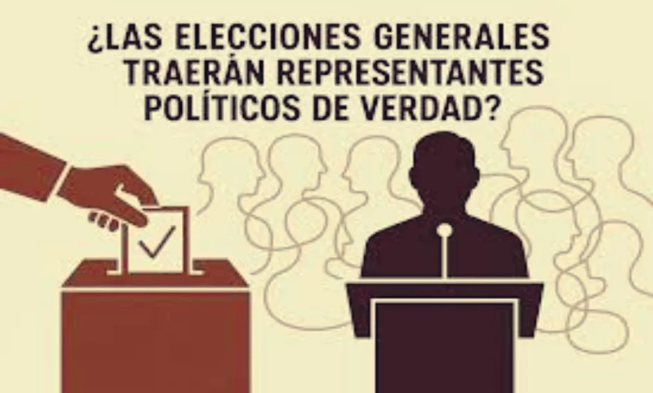 Dibujo sobre representatividad del voto