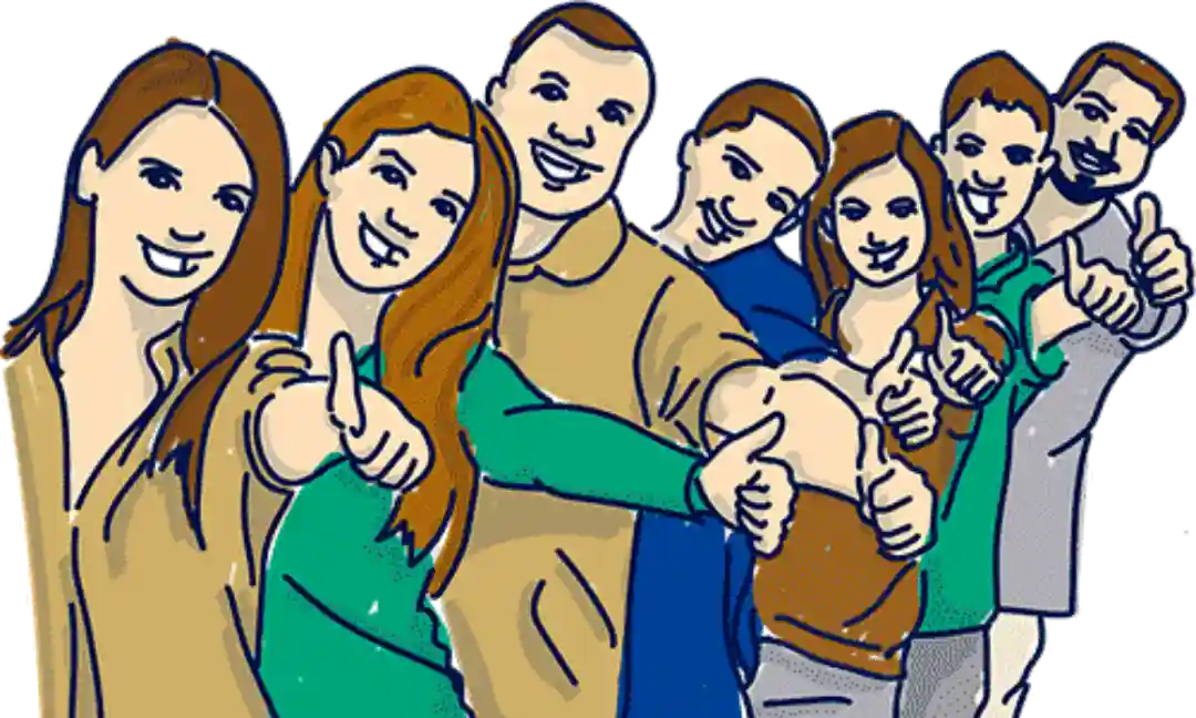 transparencia personas ayudando