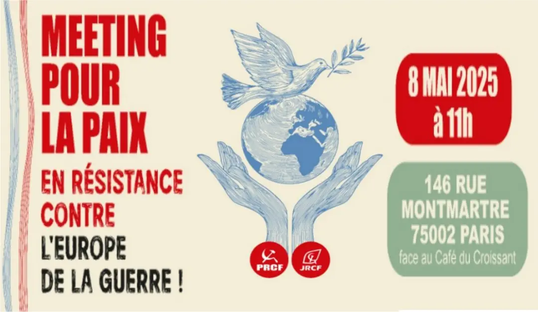 Convocatoria del 8 de mayo de Iniciativa Comunista en Francia