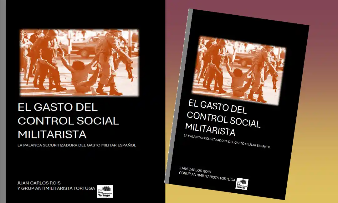Portada del informe reciente sobre militarismo
