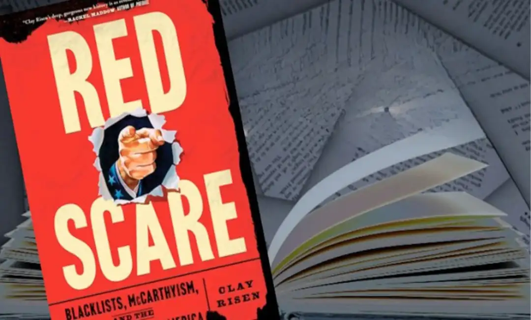 Portada del libro sobre la Red Scare del neofascismo trumpista