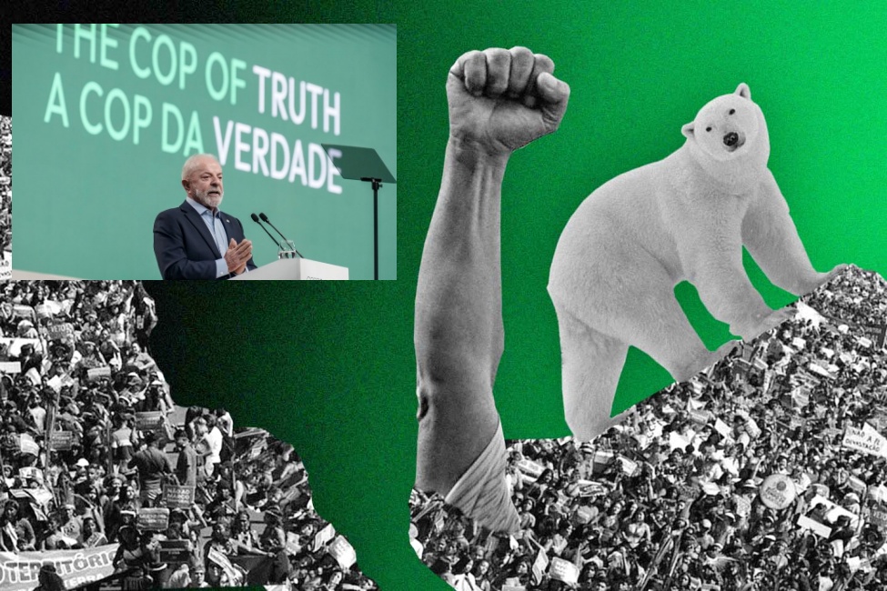 Imagen de Lula y de los movimientos sociales de protesta