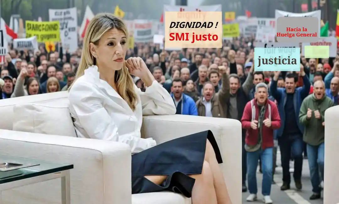 Composición de ministra de trabajo y huelgas trabajadores