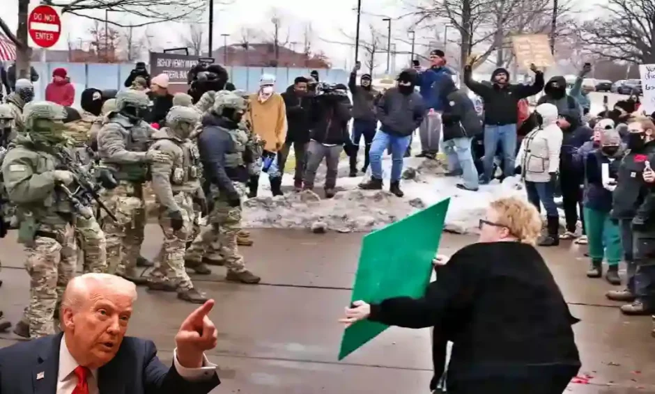 El corazón del imperio en llamas por la ofensiva de Trump contra la inmigración.