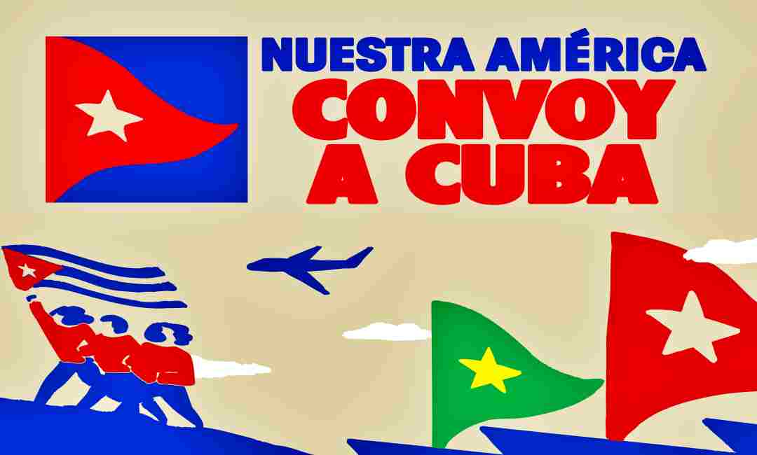 Cartel de la convocatoria Convoy a Cuba