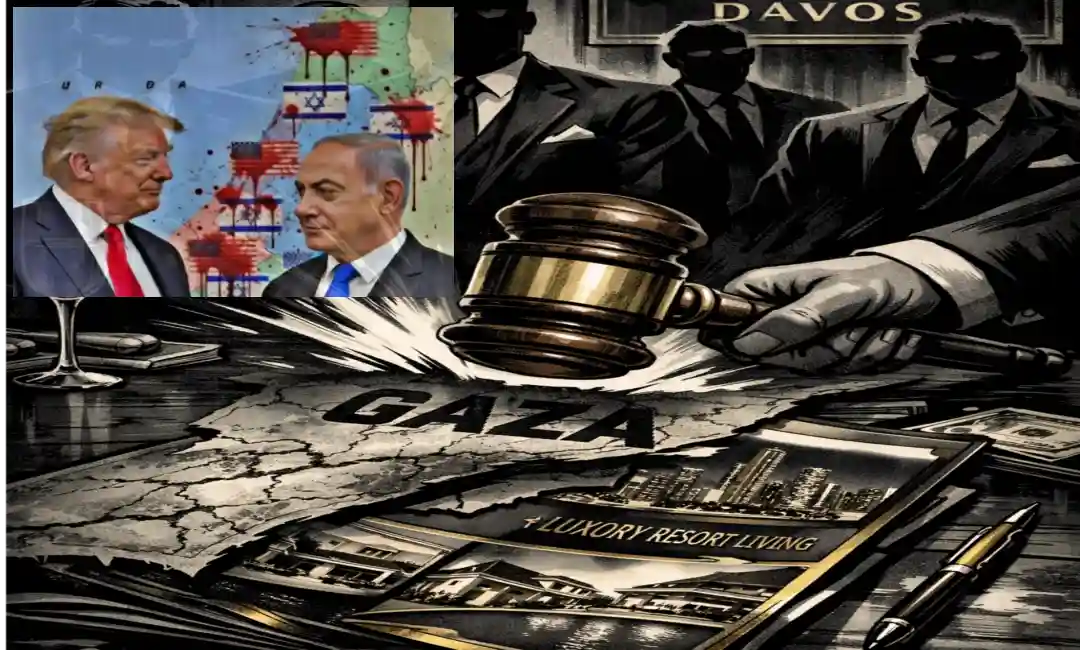 Imagen de ordenador con las figuras de los presidentes de EEUU e Israel